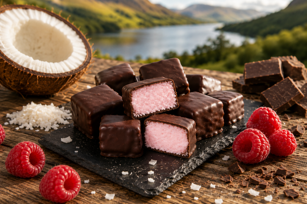 What Are Raspberry Ruffles? Scotland's Classic Raspberry & Coconut Sweet