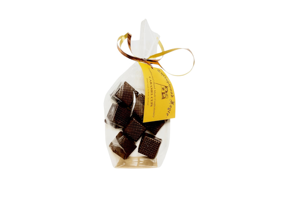 Traditional Handmade Caramel Cups – 70g Bag