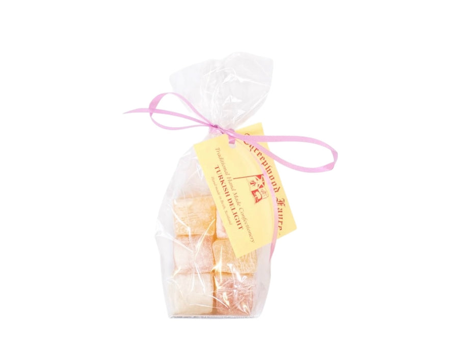 Traditional Turkish Delight – Rose & Lemon – 100g Bag
