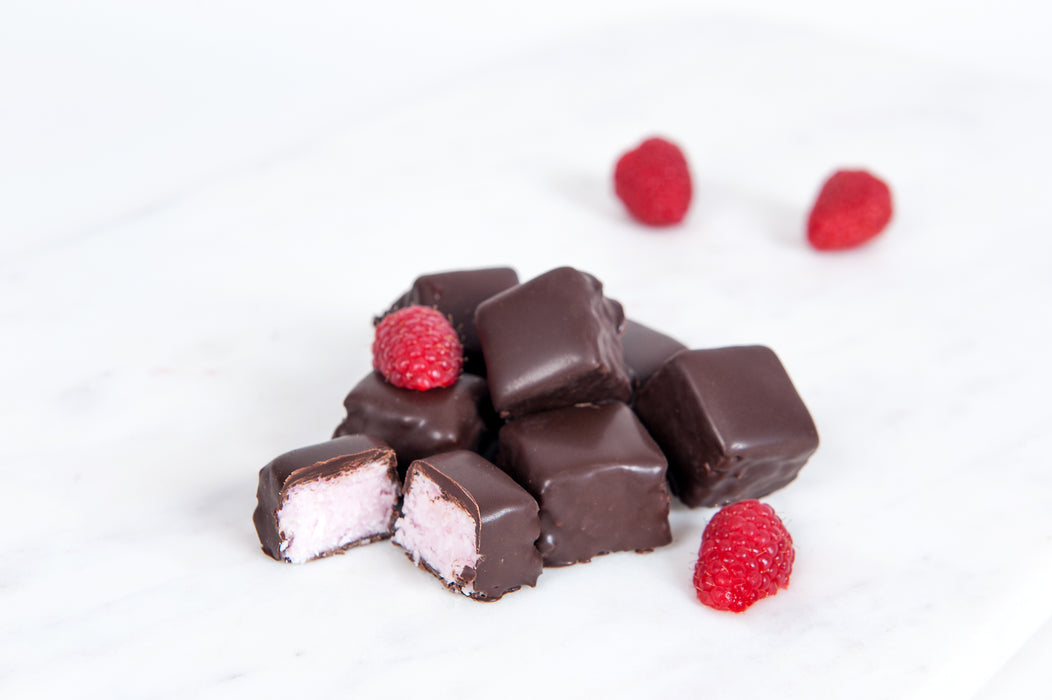 Traditional Handmade Raspberry Ruffle – 100g Bag