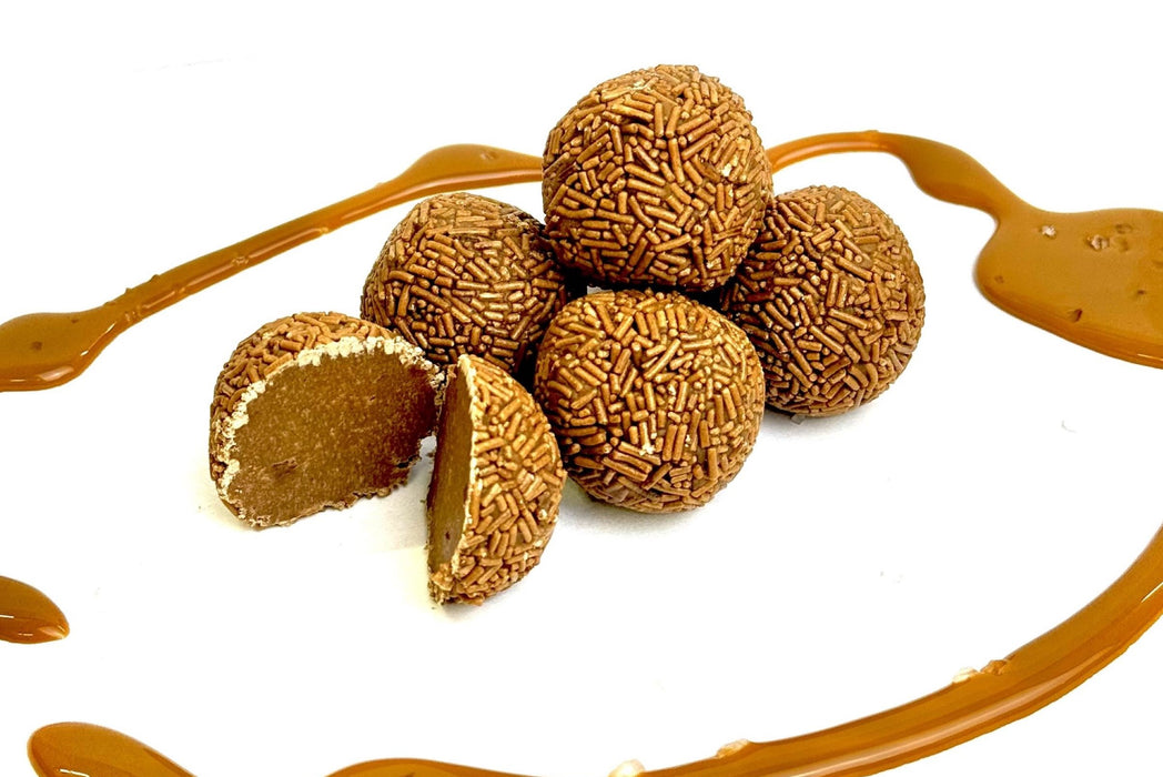 Traditional Handmade Salted Caramel Truffles – 100g Bag