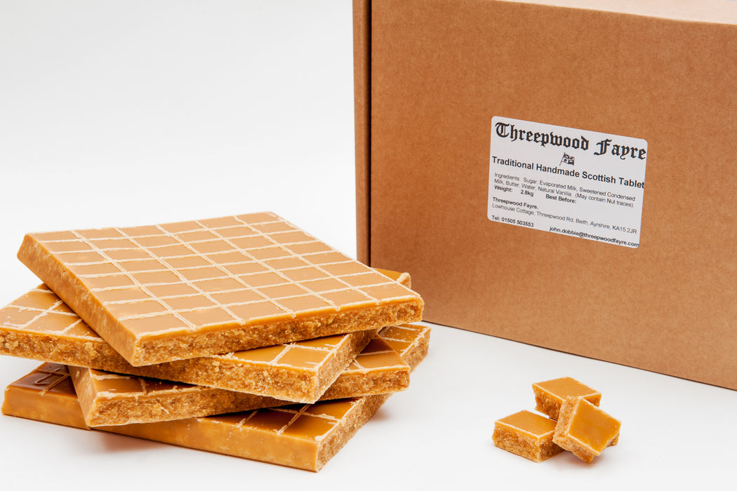 Traditional Scottish Tablet Catering Box (192 Pieces)