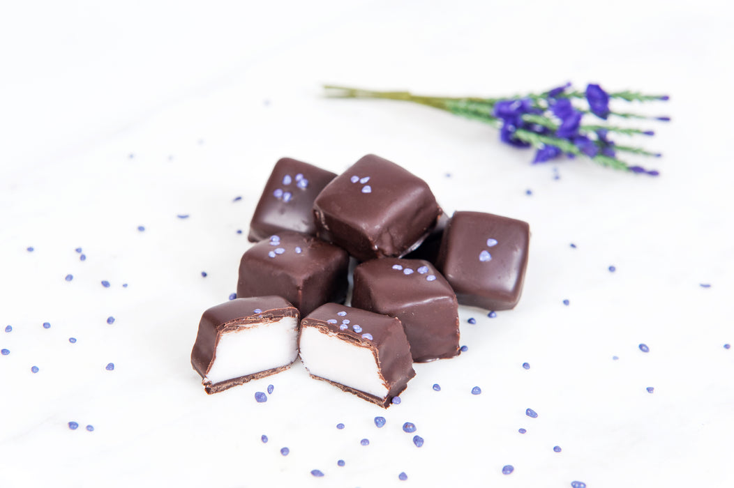 Traditional Handmade Violet Creams – 100g Bag